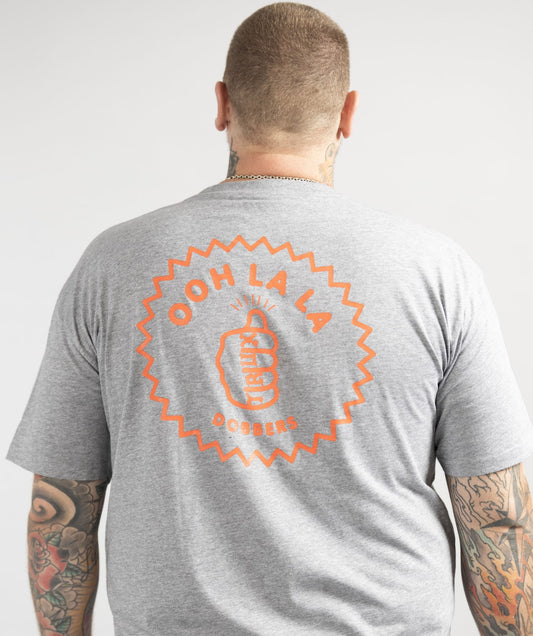 Dobbers "Oops La La" T-Shirt - Grey Marble